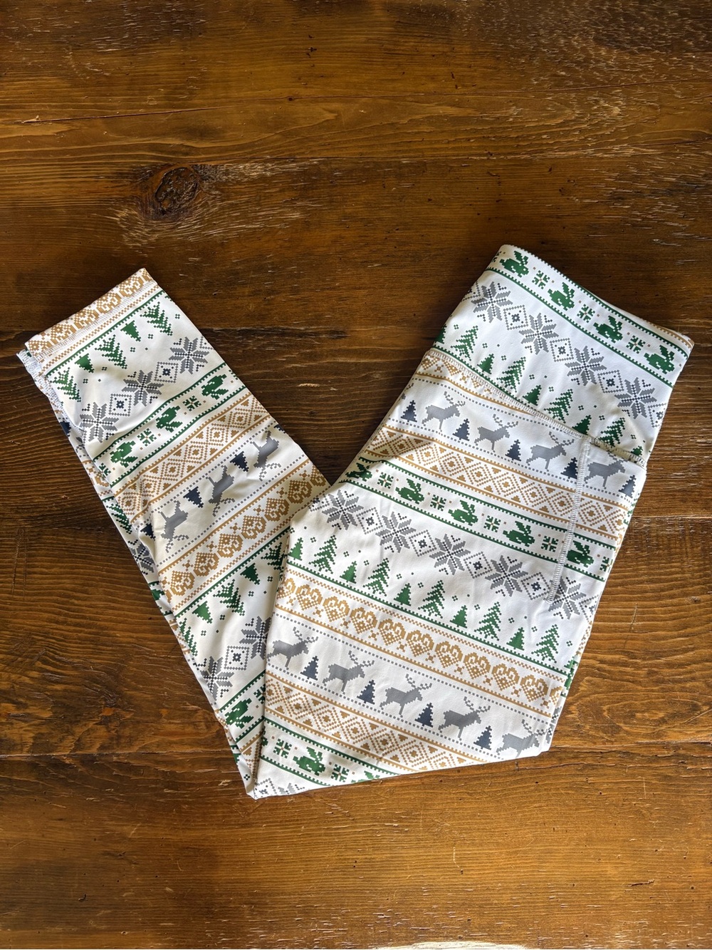 The Gym People Festive Christmas Leggings